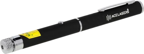 Green laser pen AG-2 seen from the side