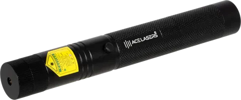 Green laser pointer AGP-1 Pro seen from the side