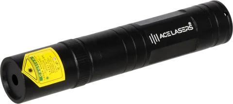 Green laser pointer AGP-2 Pro Mini seen from the side