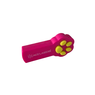 ACE Lasers red-dot pet laser for cats and dogs in a pink housing