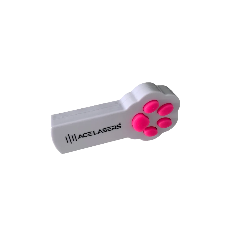 ACE Lasers red-dot pet laser for cats and dogs in a white housing