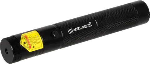 Red laser pointer ARP-1 Pro seen from the side