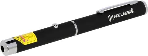 Violet laser pen AV-1 seen from the side