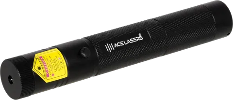 Violet laser pointer AVP-1 Pro seen from the side