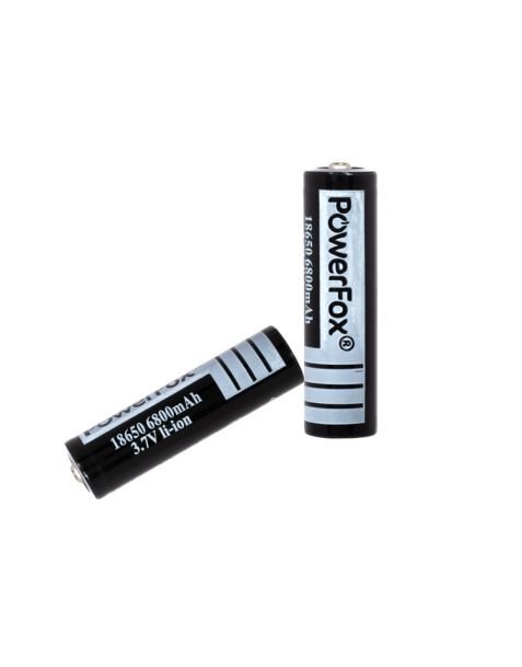 PowerFox 2x 18650 batteries - 6800Mah